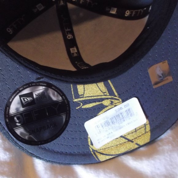 NEW 9Fifty NBA 2018 Golden State Warriors Champs Snapback Hat - Picture 8 of 10